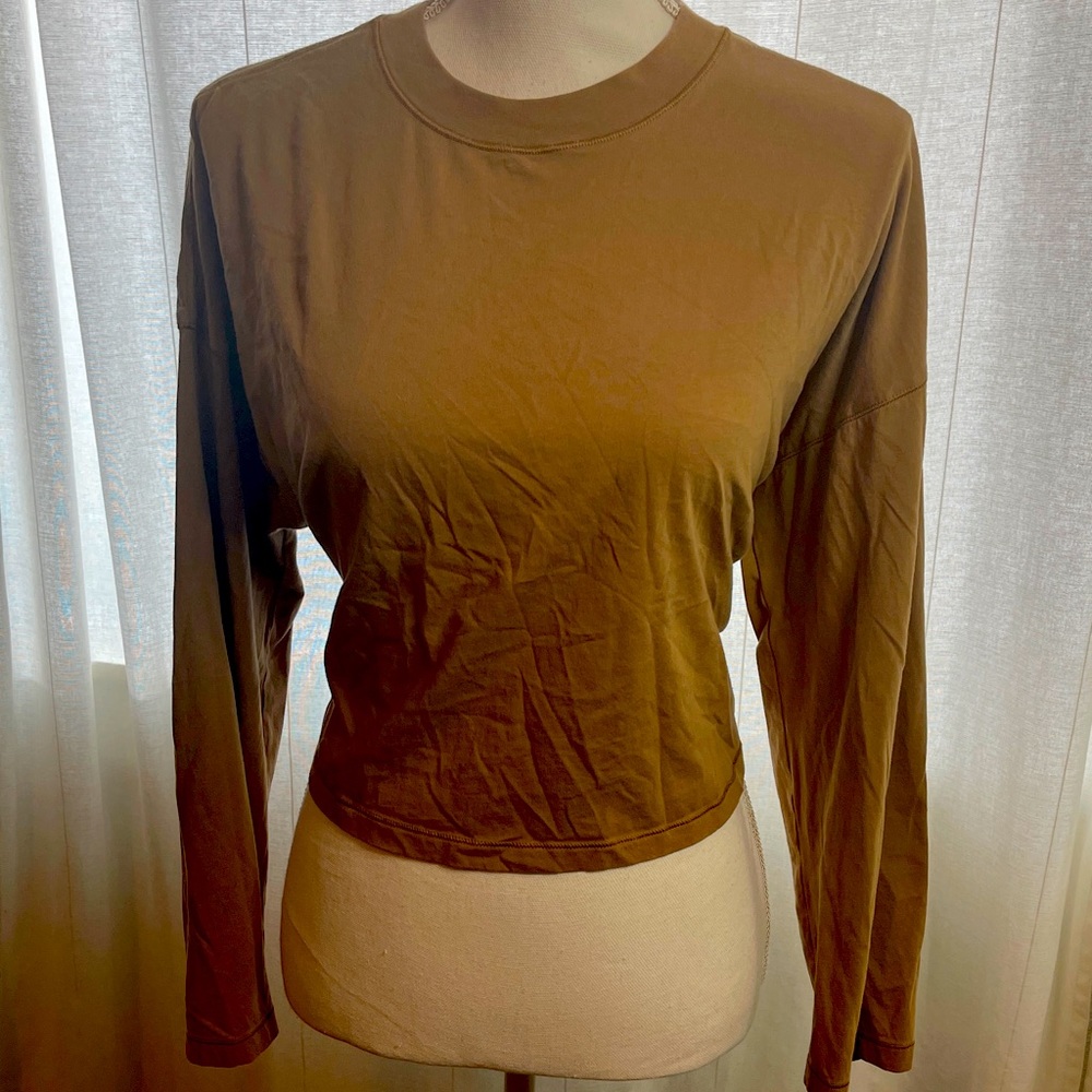 DSG long sleeve crop top